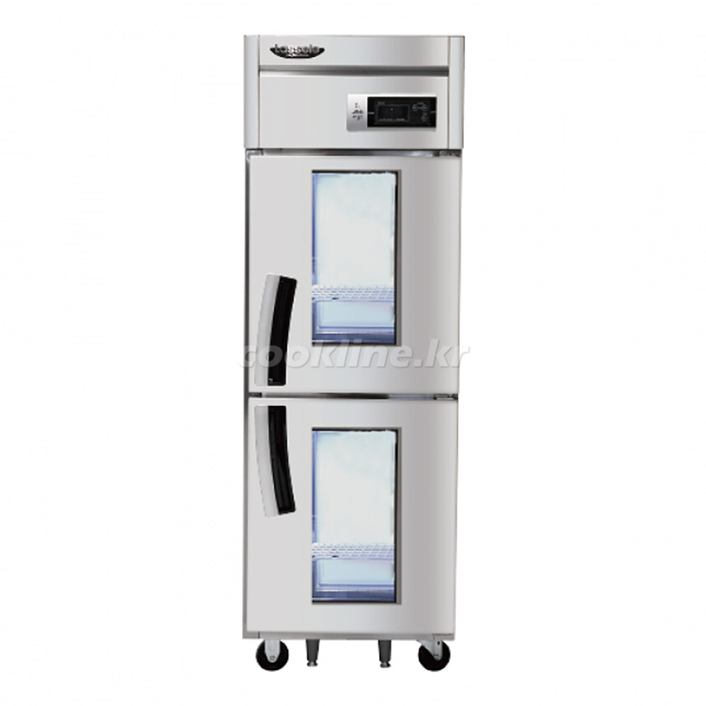 라셀르 25박스 간냉식 LS-525R-2G 600리터급 냉장2칸 업소용냉장고