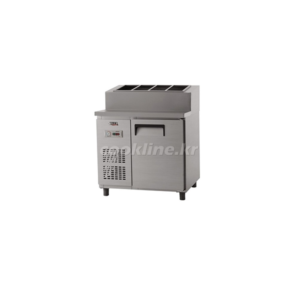 유니크대성 토핑테이블 냉장고 900 [아날로그/디지털|메탈/스텐 선택가능] 토핑냉장고 업소용냉장고 UDS-9RPAR 9RPDR