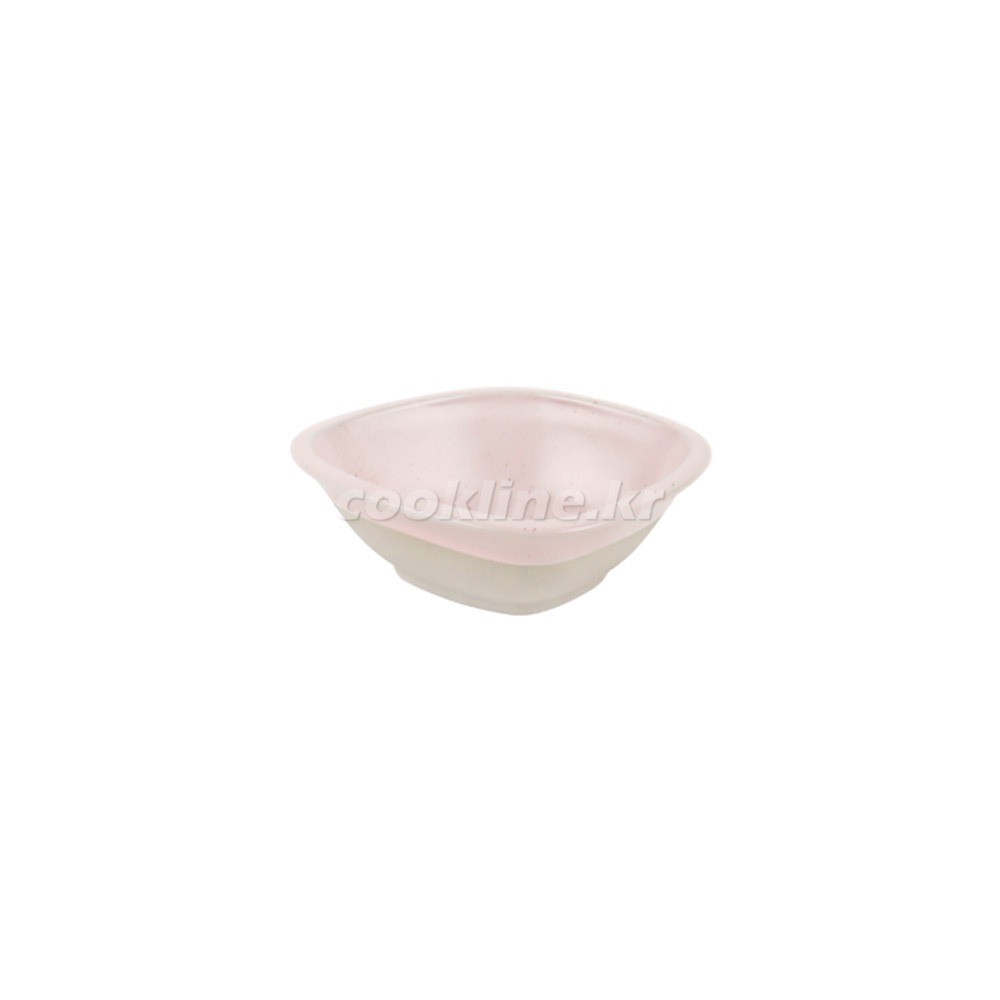 코스타-55 핑크 찬기 106×98×H35 [최소구매 5개] 구프 쿠프 반찬그릇 도자기찬기