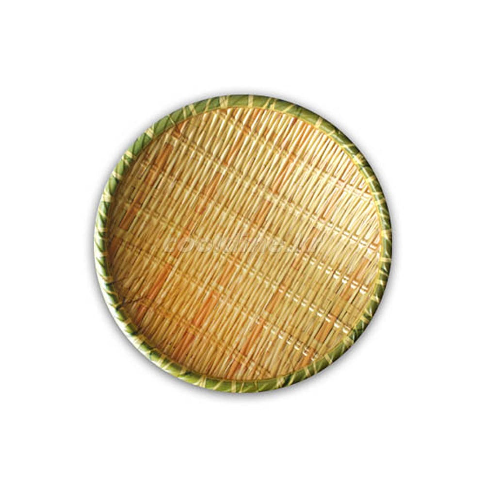 청대나무 원형채반 DS-5427 3종택1 원형접시 튀김접시  전채반 스시접시 초밥접시 일식접시  멜라민접시