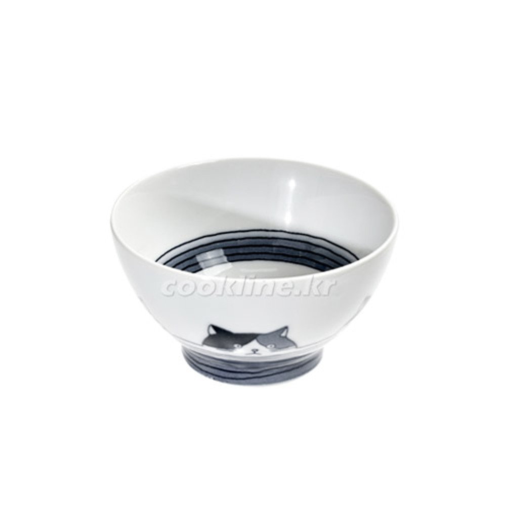 일제 팬시-260 쿠로 공기 ø110x60mm 밥그릇 원형그릇 다용도그릇 도자기그릇