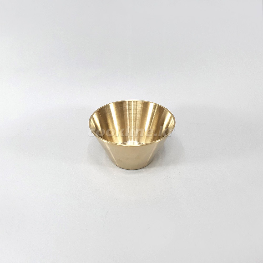 신일 이중빙수볼(티타늄) Φ120~Φ180 아이스크림그릇 스텐식기 티타늄도금 업소용후식그릇