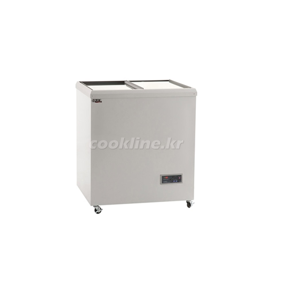 유니크대성 수평형 냉동쇼케이스 200 [아날로그/디지털] 업소용냉동쇼케이스 FSR-200