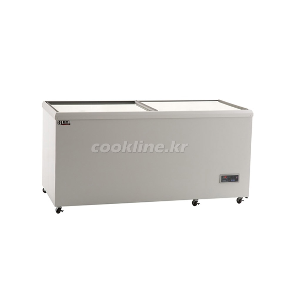 유니크대성 수평형 냉동쇼케이스 500 [아날로그/디지털] 업소용냉동쇼케이스 FSR-500