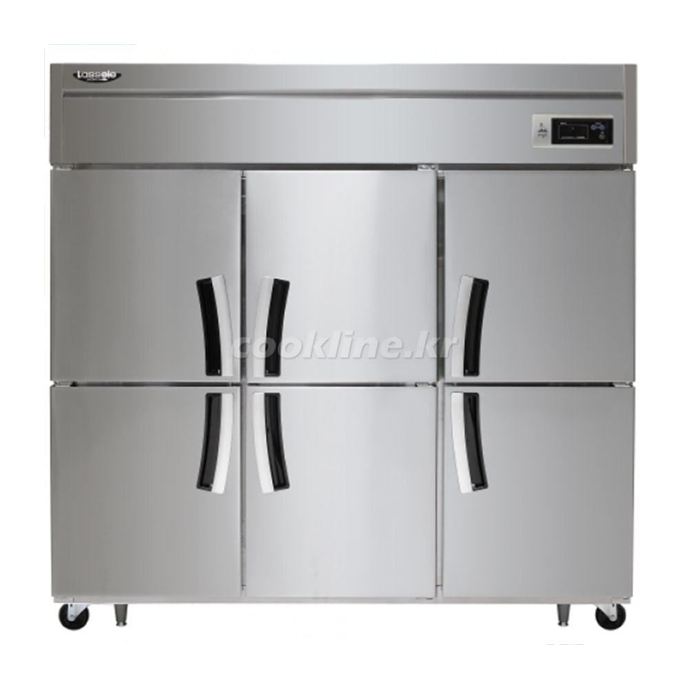 라셀르 65박스 직냉식 LD-1765R 1700리터급 냉장6칸 업소용냉장고
