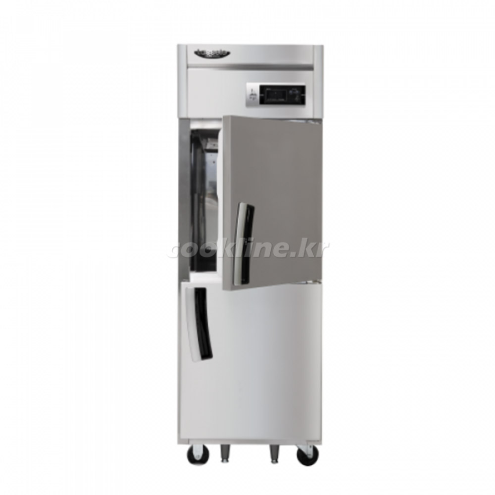 라셀르 25박스 직냉식 LD-625F 600리터급 냉동2칸 업소용냉장고