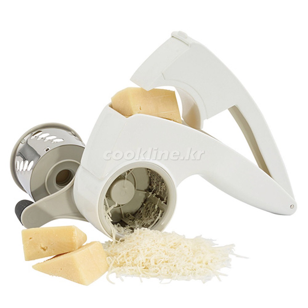 회전형 치즈 그레이터 (플라스틱) PRTS-2  제스터 치즈갈이 마늘갈이