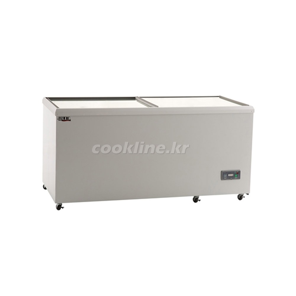 유니크대성 수평형 냉동쇼케이스 500 [아날로그/디지털] 업소용냉동쇼케이스 FSR-500
