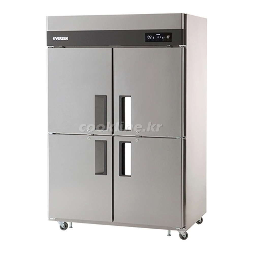 유니크대성 에버젠 45박스 냉장냉동고 스텐기존 간냉식 수직형냉장냉동고 UDS-45RFIE