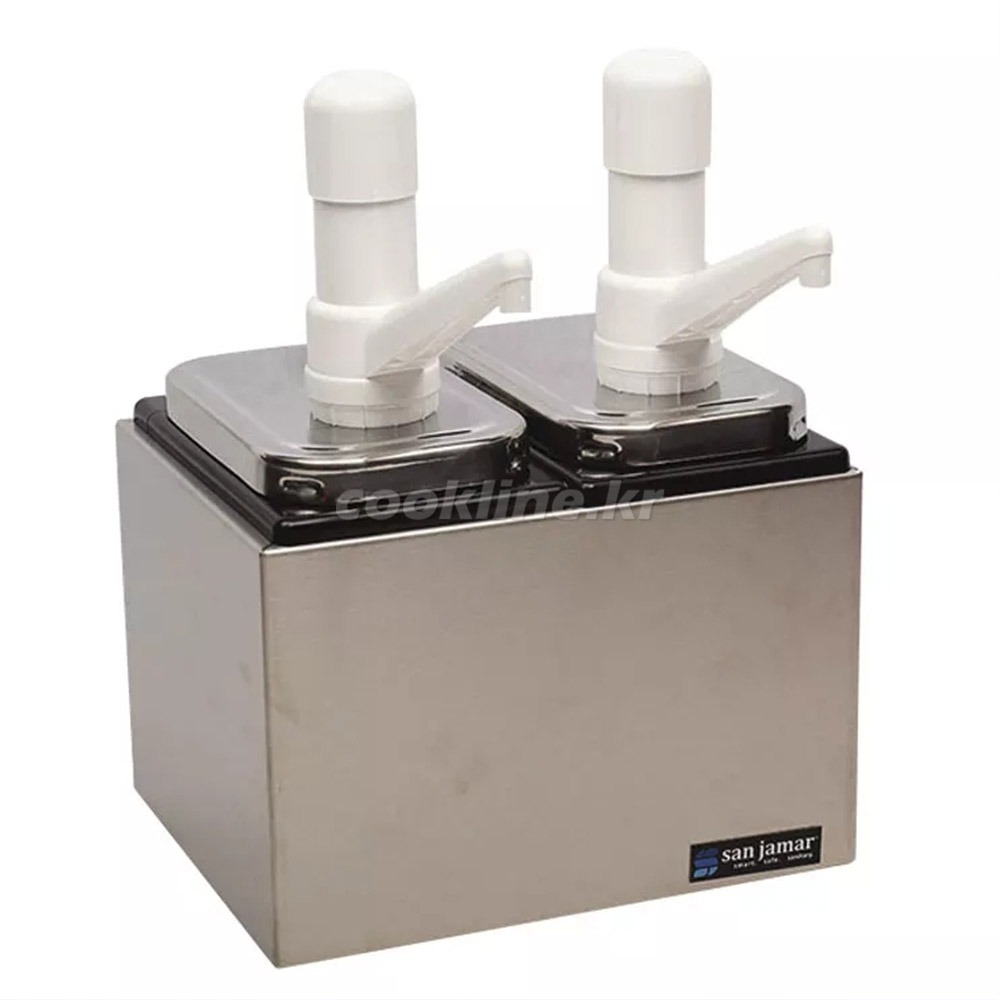 소스 펌프 스테이션 / P971-시리즈 2종택1 드레싱펌프 소스통 부페기물 테이블웨어 커피전문점