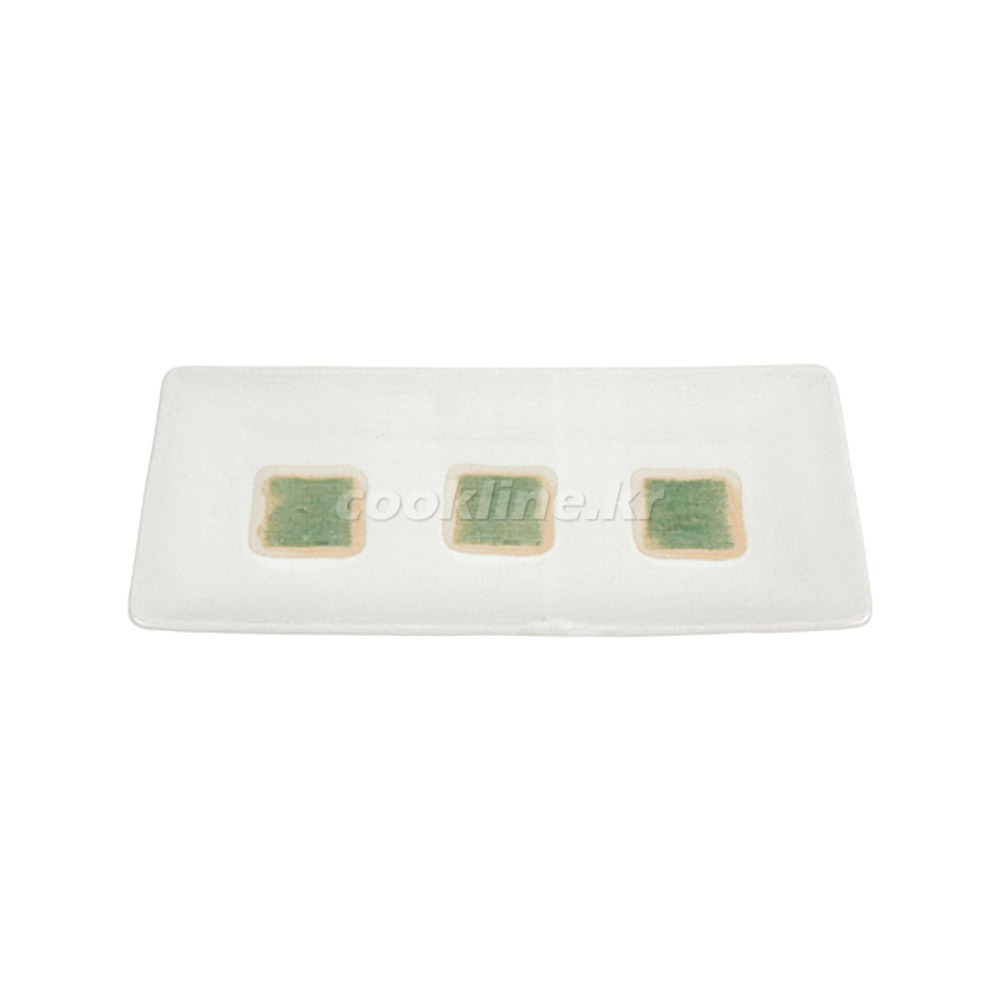 일제사라-5 노블장직사각접시(화이트) 290×130 스시접시 일식접시 생선접시 도자기접시