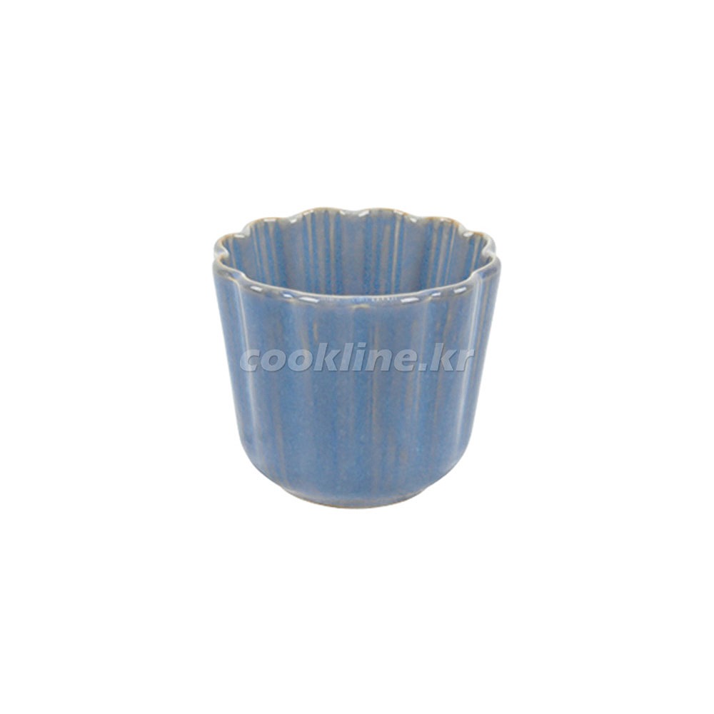 블링-256 꽃잎 컵 지름85×H71 [최소구매 5개] 물컵 도자기컵 일식컵 후식컵