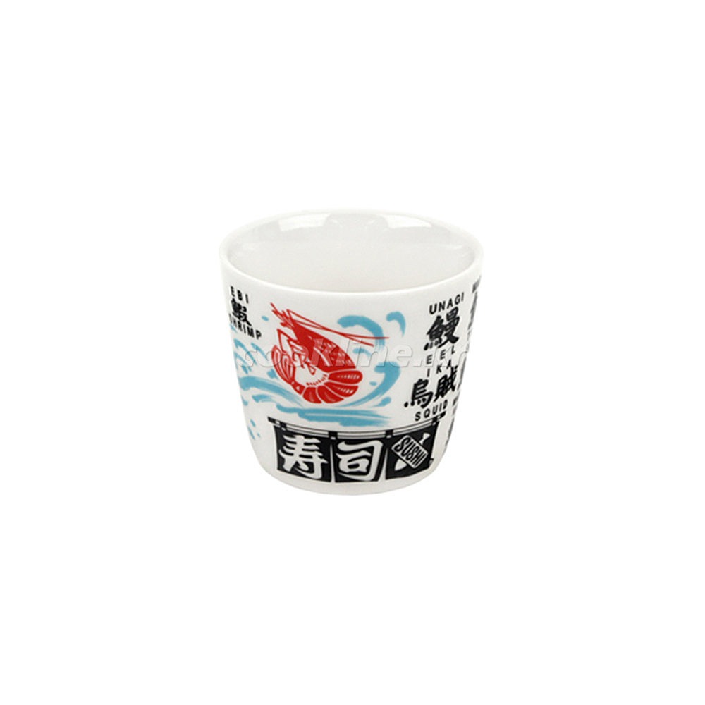 블링-167 스시 컵(한자) 지름78×H68 [최소구매 5개] 물컵 도자기컵 일식컵 후식컵