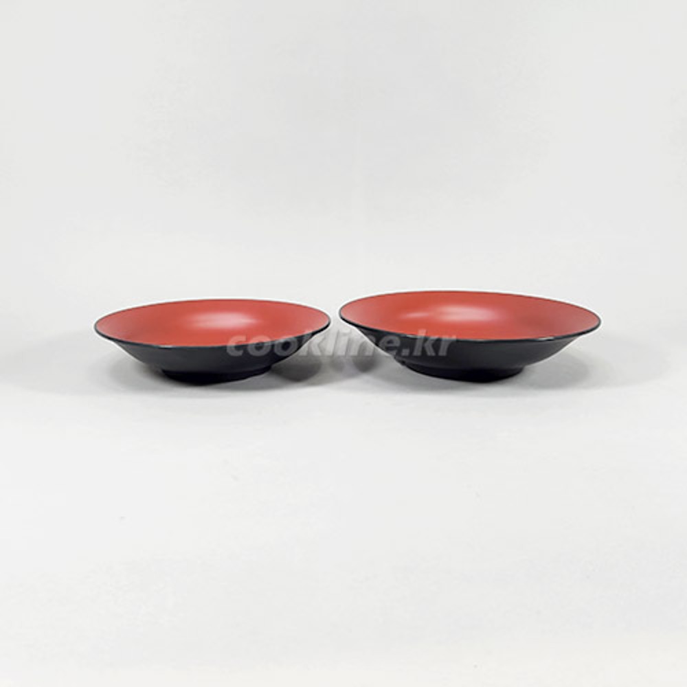 로코 적투톤 짜장기 면기 ∅223~247mm 2종택1 면그릇 원형그릇 다용도그릇 멜라민그릇