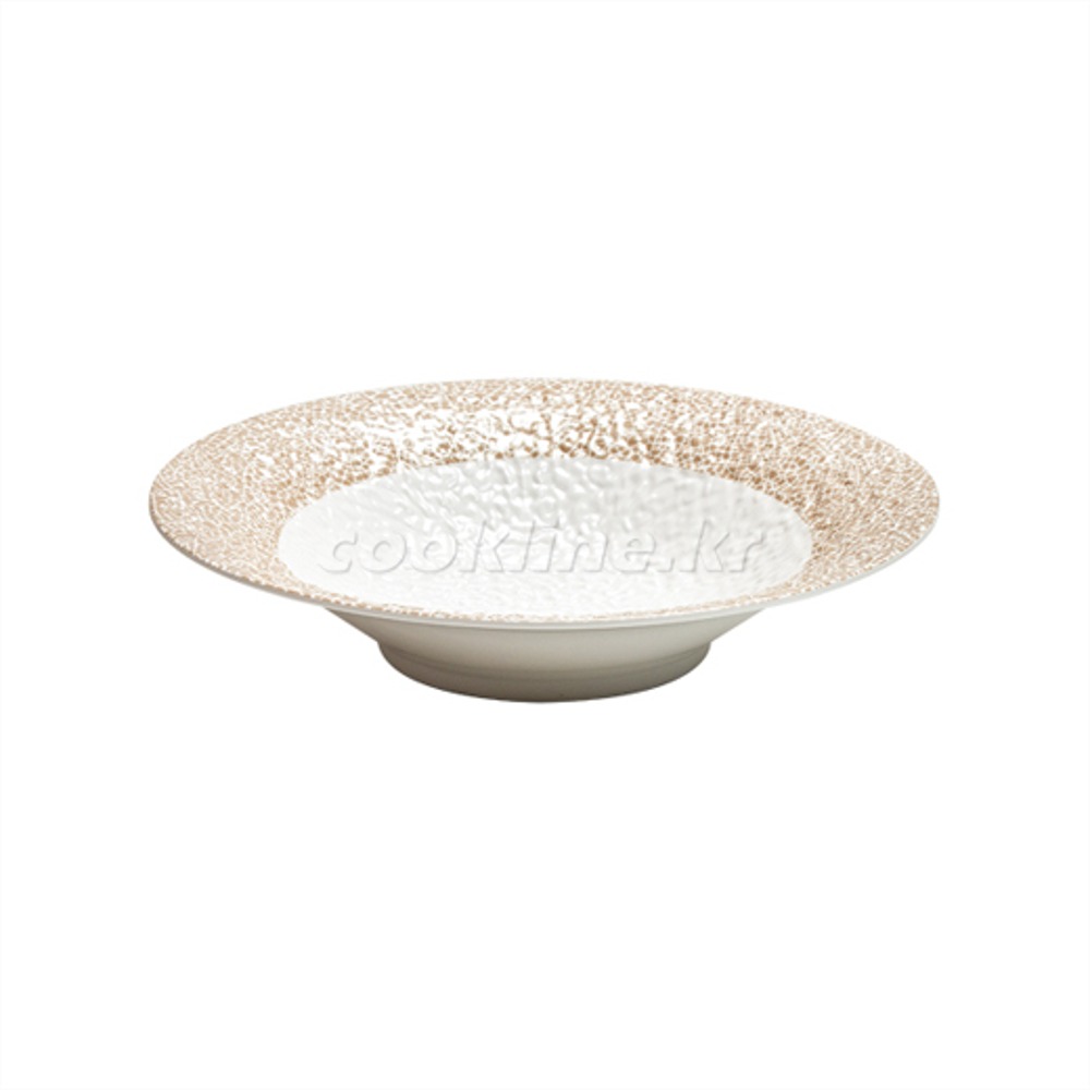 궁 베이지11-10인치 원쿠프 원형앞접시 원형그릇 원형찬그릇 멜라민그릇