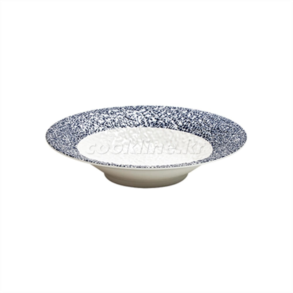궁 네이비11-9인치 원쿠프 원형앞접시 원형그릇 원형찬그릇 멜라민그릇