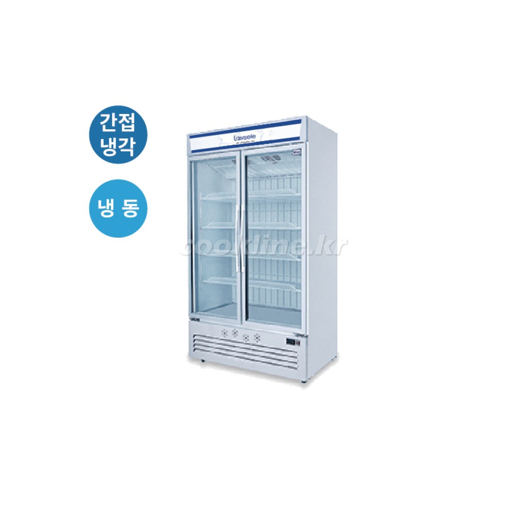 냉동쇼케이스 SCR-400FD  570리터급 수직형 간냉식 냉동고 식품냉동고