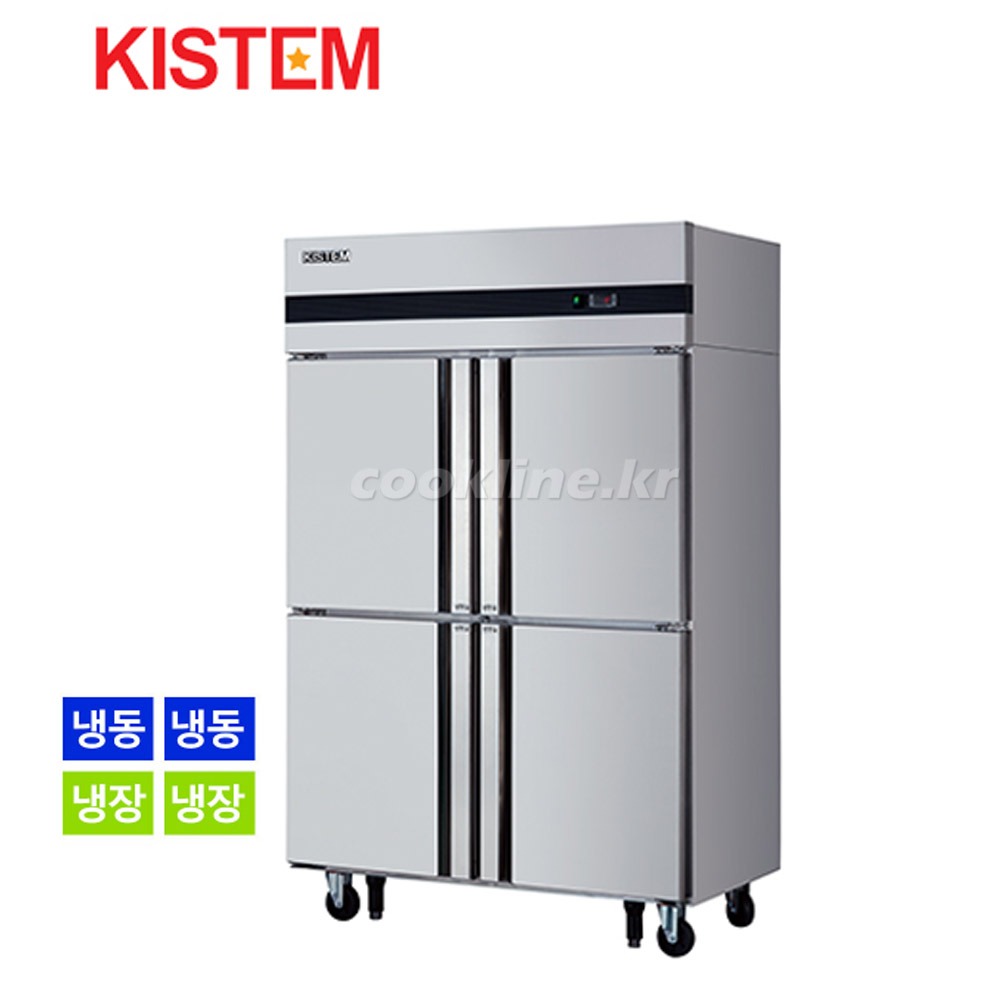 키스템 KIS-PD45HRF 45박스 냉동2 냉장2 직접냉각방식 디지털 올스텐(내부+외부)[매장앞1층 하차 무료]